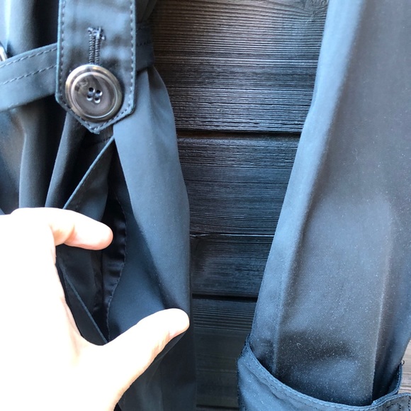 Ellen Tracy Trench Rain Coat S - Picture 6 of 9
